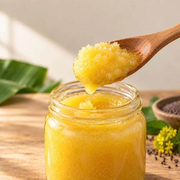 Gawa Ghee, close-up